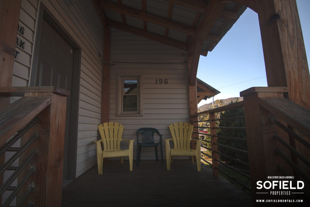 College Walk Apartments - Boone, NC - Porch Entrance