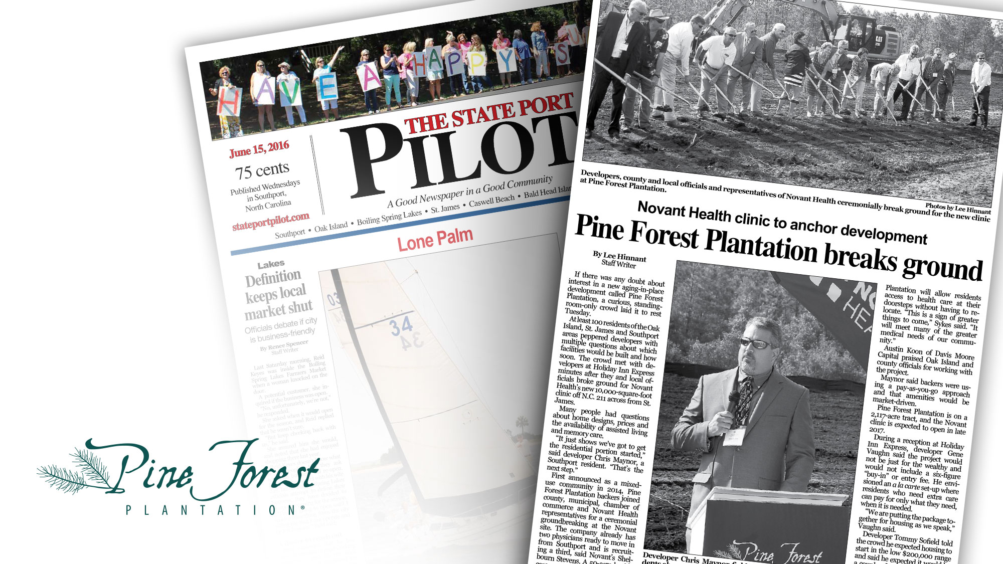 Novant Health Groundbreaking Ceremony 2016 - News Articles