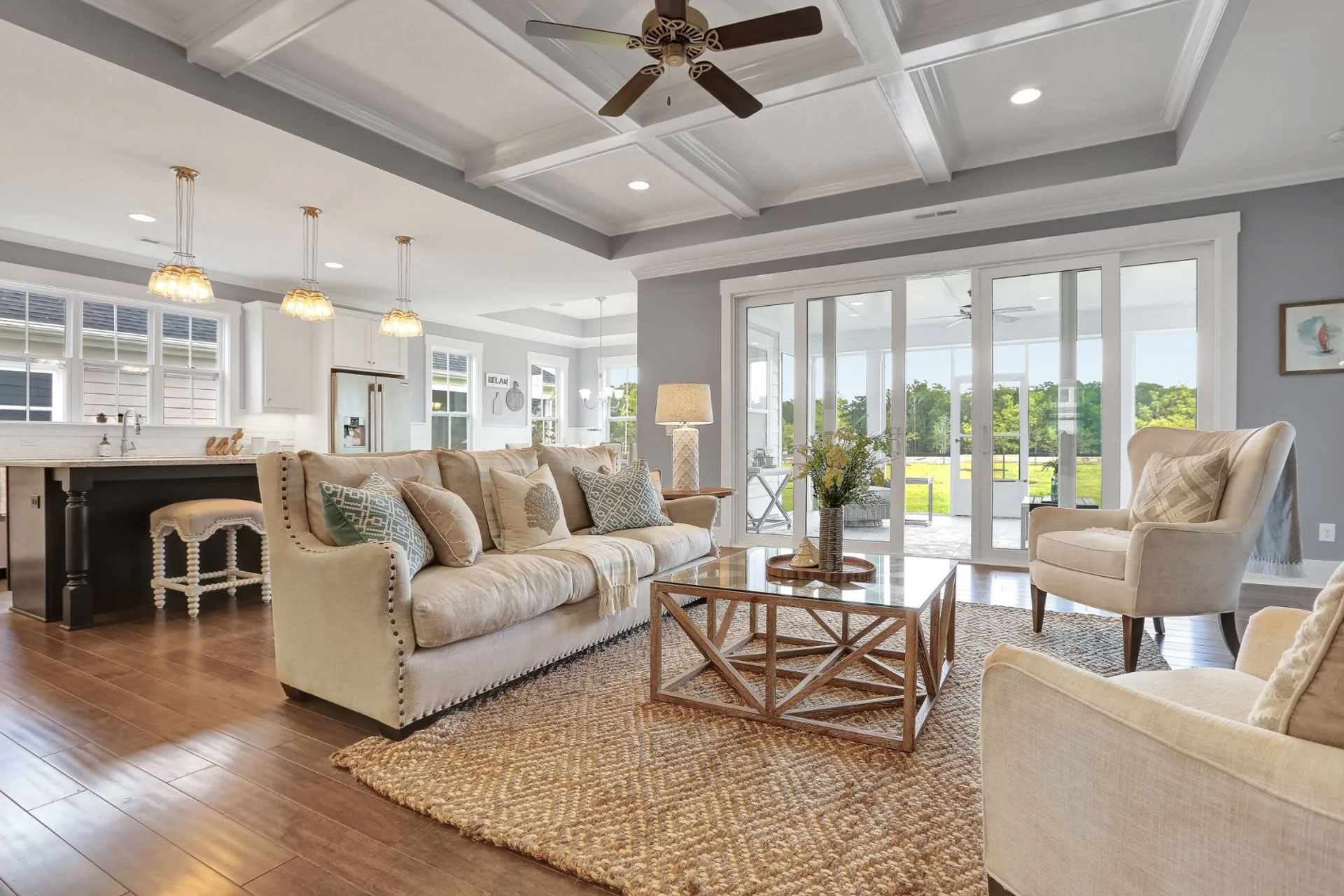 Pine Forest of Oak Island - living area
