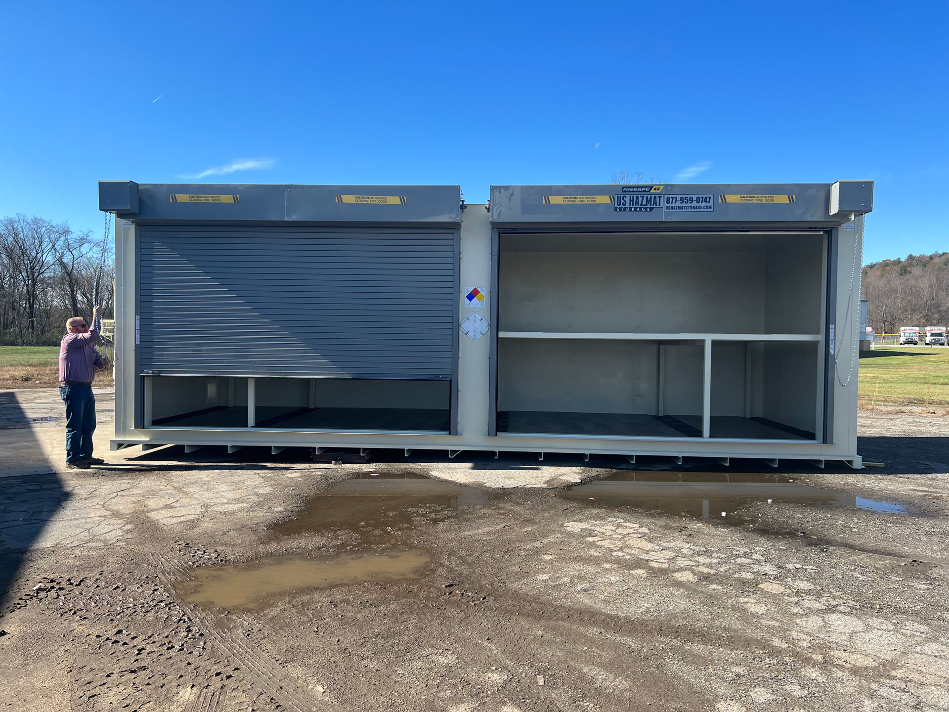 US Hazmat Storage Factory - Newly-Constructed Unit