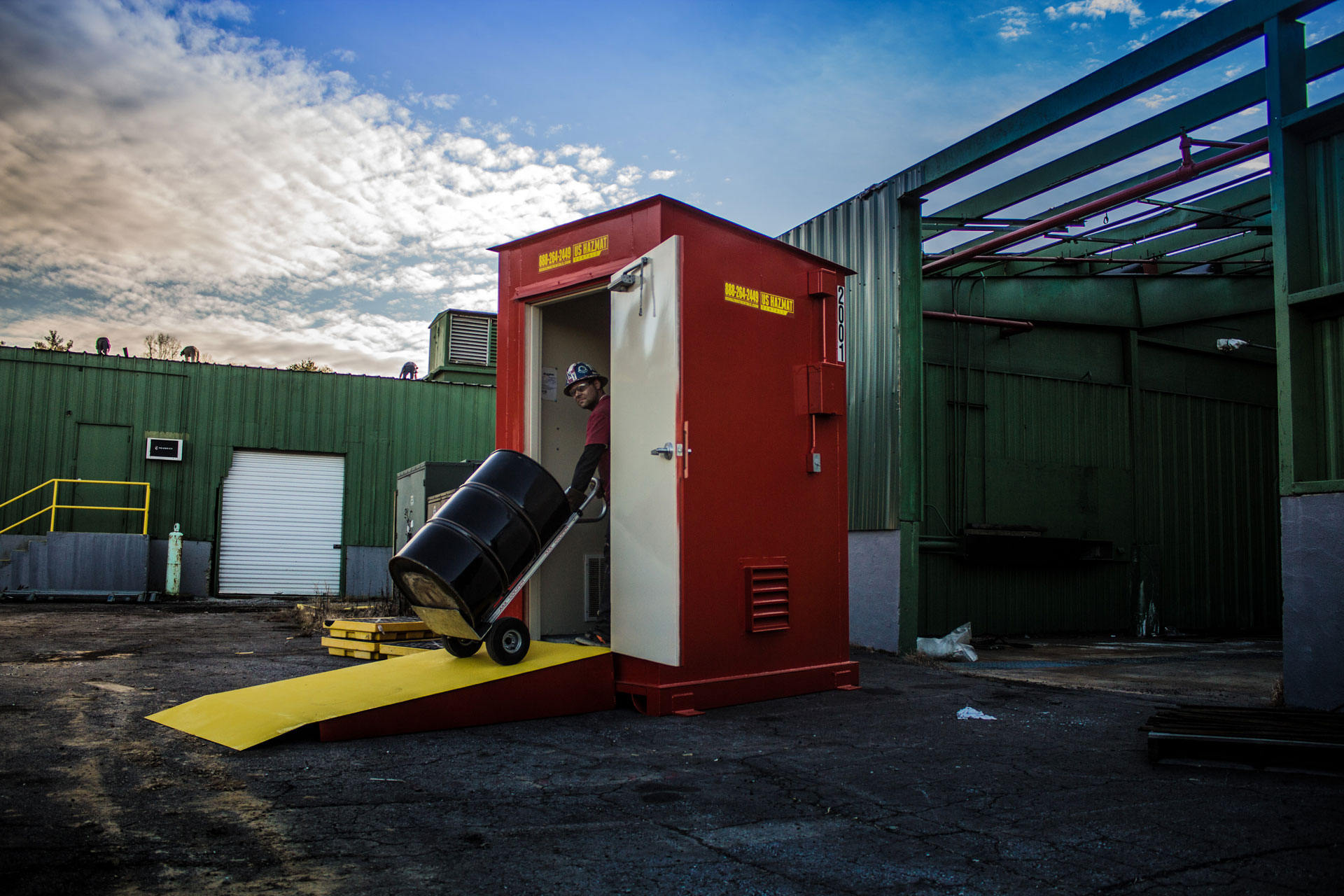 US Hazmat Rentals Factory - Storage Locker