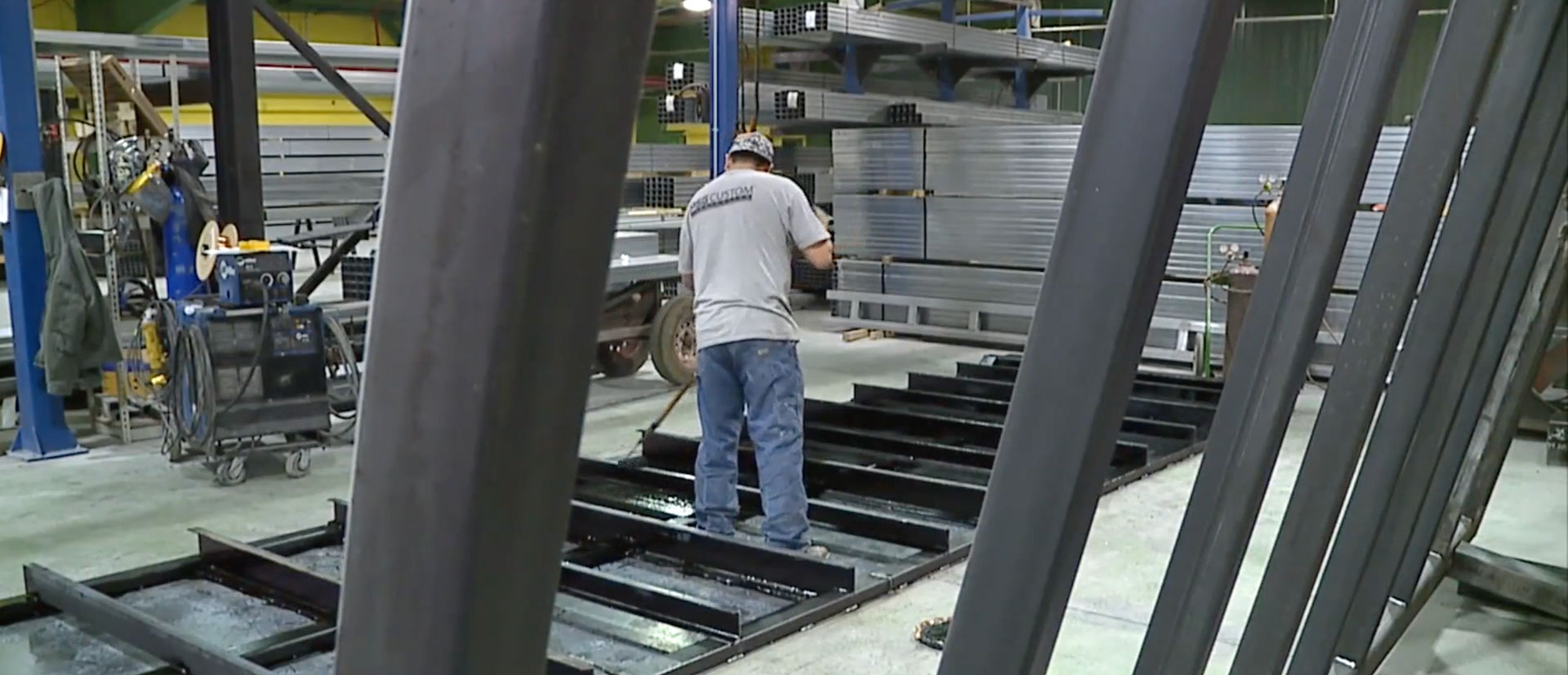 US Safe Room factory - coating